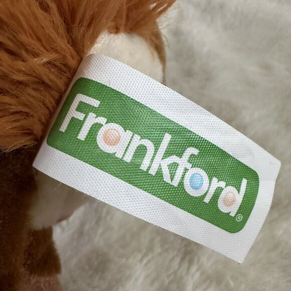 Frankford Winter Chipmunk Squirrel 6” Plush Holiday Earmuffs Ribbon Stuffed Toy - Picture 4 of 5